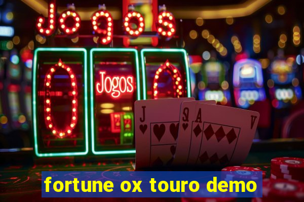 fortune ox touro demo